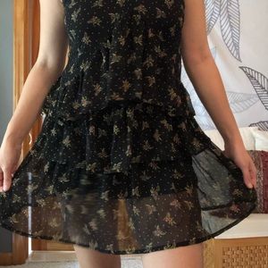 Kimchi Blue Tiered Flower Dress (Size Small)